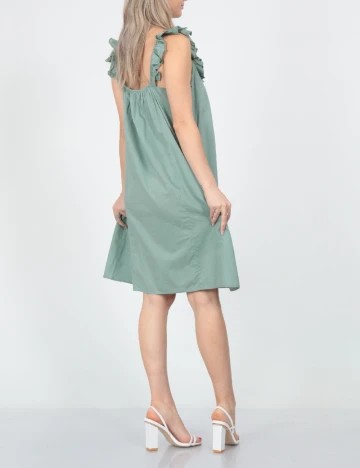 Rochie scurta Jacqueline de Yong, verde, 34