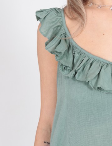 Rochie scurta Jacqueline de Yong, verde, 34