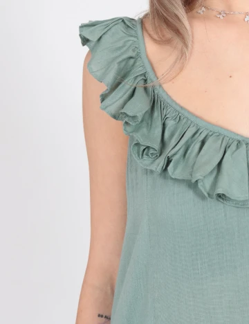 Rochie scurta Jacqueline de Yong, verde, 34