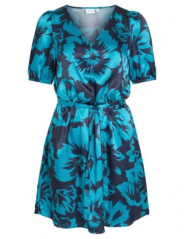 Rochie Scurta Vila, albastru, 36