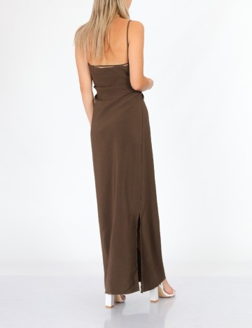 Rochie lunga Only, maro