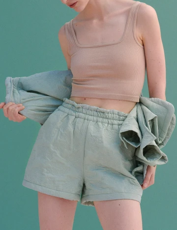 Pantaloni scurti Reserved, verde, L