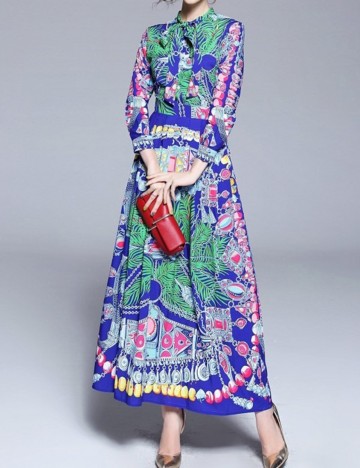 Rochie Lunga SHEIN, mix culori, M