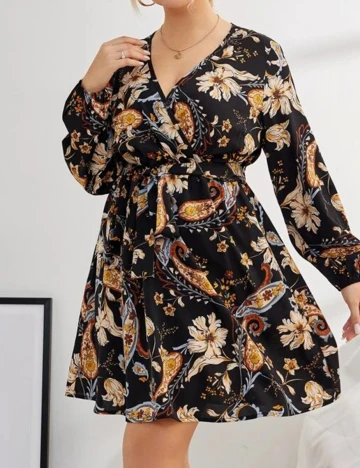 Rochie Scurta SHEIN CURVE, negru, 2XL