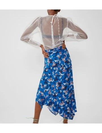 Fusta Zara, albastru