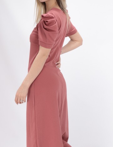 Rochie Lunga SHEIN, roz pudra inchis, M