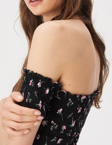 Top Sinsay, negru, M