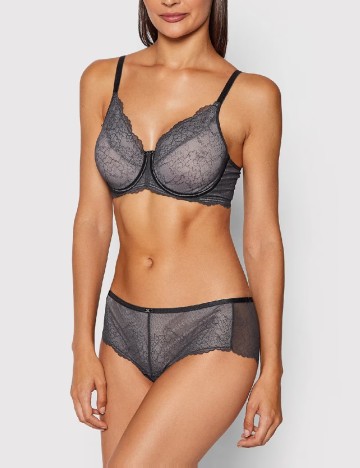
						Sutien Mirage Spotlight Triumph, gri inchis