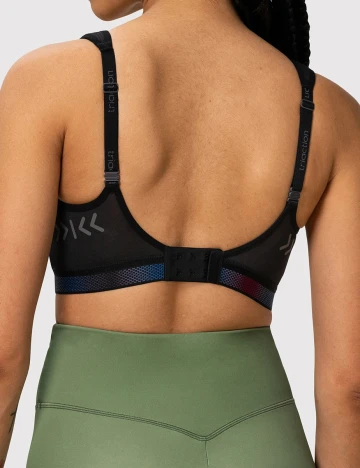Bustiera sport Cardio Cloud Triaction, negru Negru