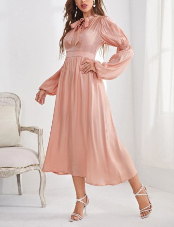 Rochie Lunga SHEIN, roz, L