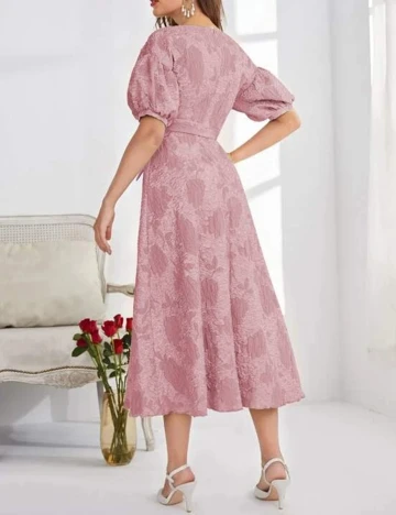 Rochie Medie SHEIN, roz pudra, M