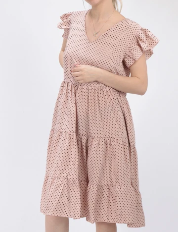 Rochie scurta SHEIN, roz, S Roz