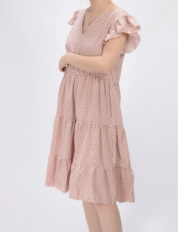 Rochie scurta SHEIN, roz, S Roz