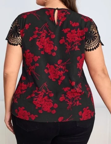 Bluza SHEIN CURVE, negru