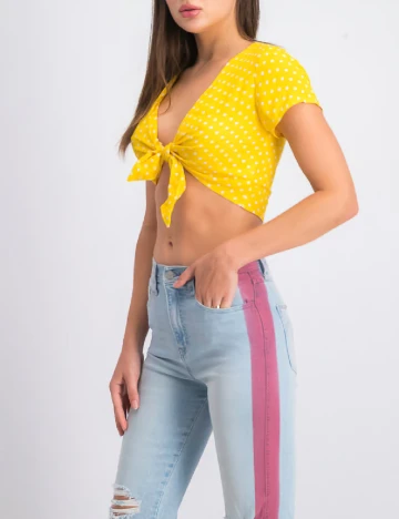 Top CROPP, galben, L