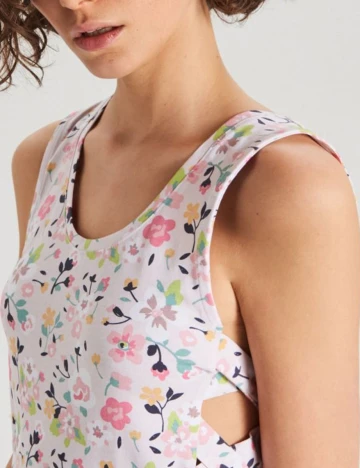 Top CROPP, floral, L