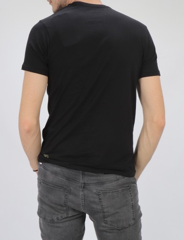 Tricou Tom Tailor, negru, M