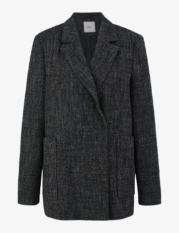 Sacou Oversize s.Oliver, negru