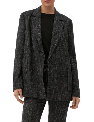 Sacou Oversize s.Oliver, negru