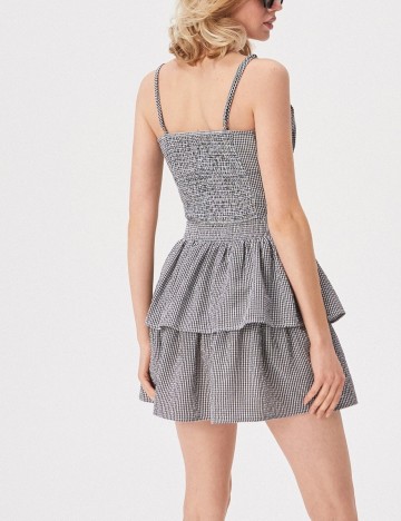 Top Sinsay, alb-negru, L