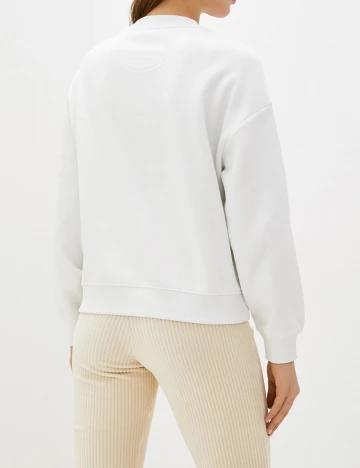 Bluza s.Oliver, alb, L Alb