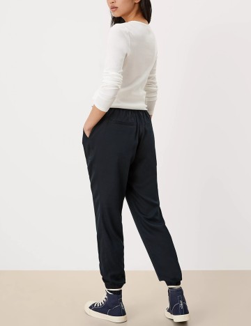 Pantaloni s.Oliver, bleumarin, W36