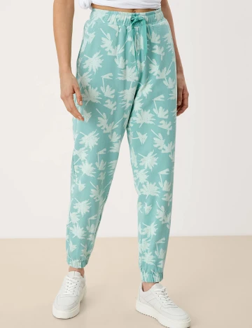 Pantaloni s.Oliver, turcoaz