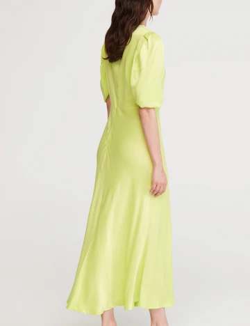Rochie Lunga Reserved, verde, 36