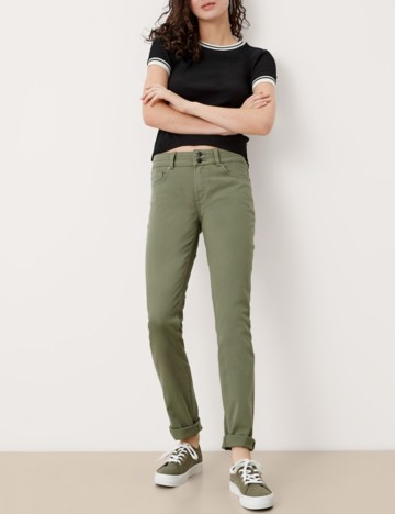 
						Pantaloni Q/S, verde, W34/L30
