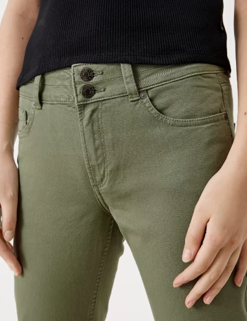 Pantaloni Q/S, verde, W34/L30