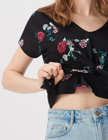 Tricou Sinsay, negru, XS