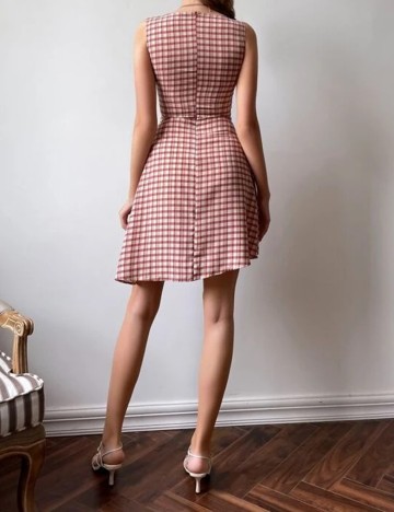 Rochie scurta SHEIN, roz, S
