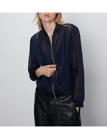 Geaca Zara, albastru