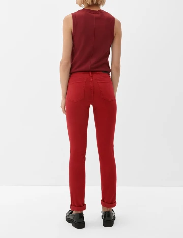 Blugi s.Oliver, rosu, W32/L32