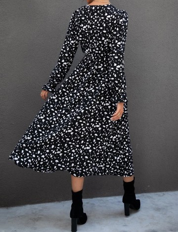 Rochie Medie SHEIN, negru, L