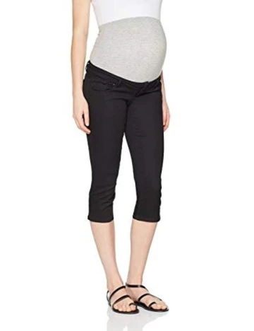 Pantaloni Mamalicious, negru, W27/L32 Negru