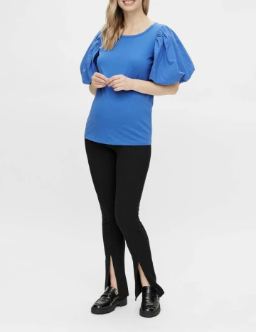 Bluza Mamalicious, albastru, L Albastru