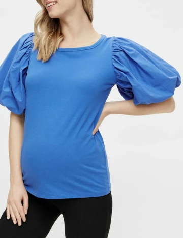Bluza Mamalicious, albastru, L Albastru