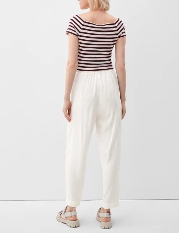 Pantaloni Q/S, ecru, 32