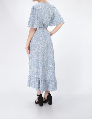 Rochie Medie SHEIN, bleu, M Albastru