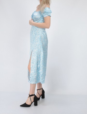 Rochie Medie SHEIN, bleu, S