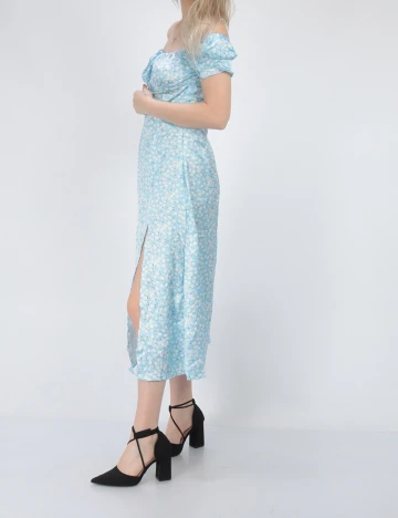 Rochie Medie SHEIN, bleu, S