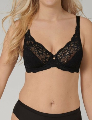 Sutien Amourette Charm Triumph, negru, 90F