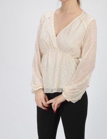 Bluza SHEIN, crem, S