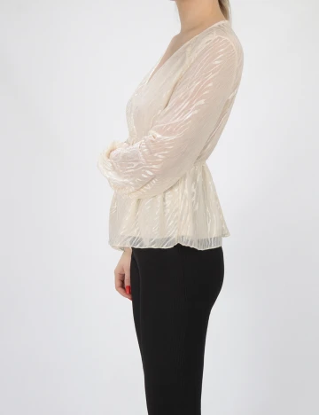 Bluza SHEIN, crem, S