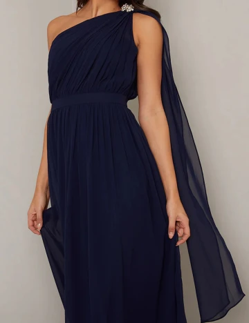 Rochie lunga Chi Chi London, bleumarin, 38 Albastru
