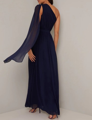 Rochie lunga Chi Chi London, bleumarin, 38
