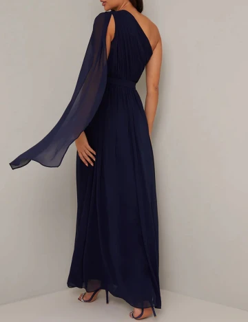 Rochie lunga Chi Chi London, bleumarin, 38 Albastru