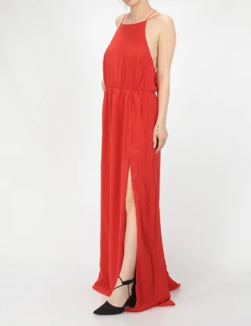 Rochie lunga Make Way, rosu, 38