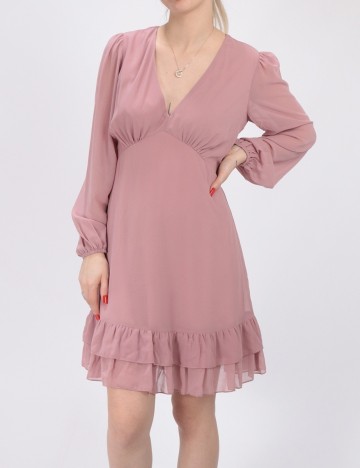 Rochie scurta Chiara Forthi, roz, 34
